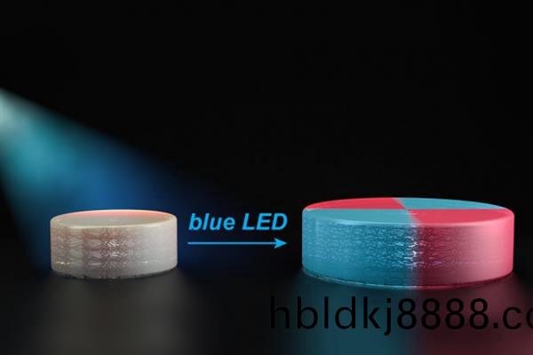 化學傢們用LED光(guang)改變3D打印對象結(jie)構