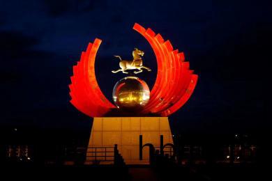中(zhong)國(guo)原(yuan)子(zi)城景(jing)觀亮化(hua)工程(cheng)